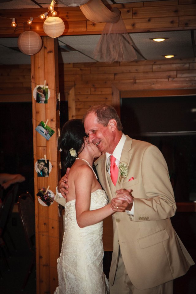 Father and bride dance